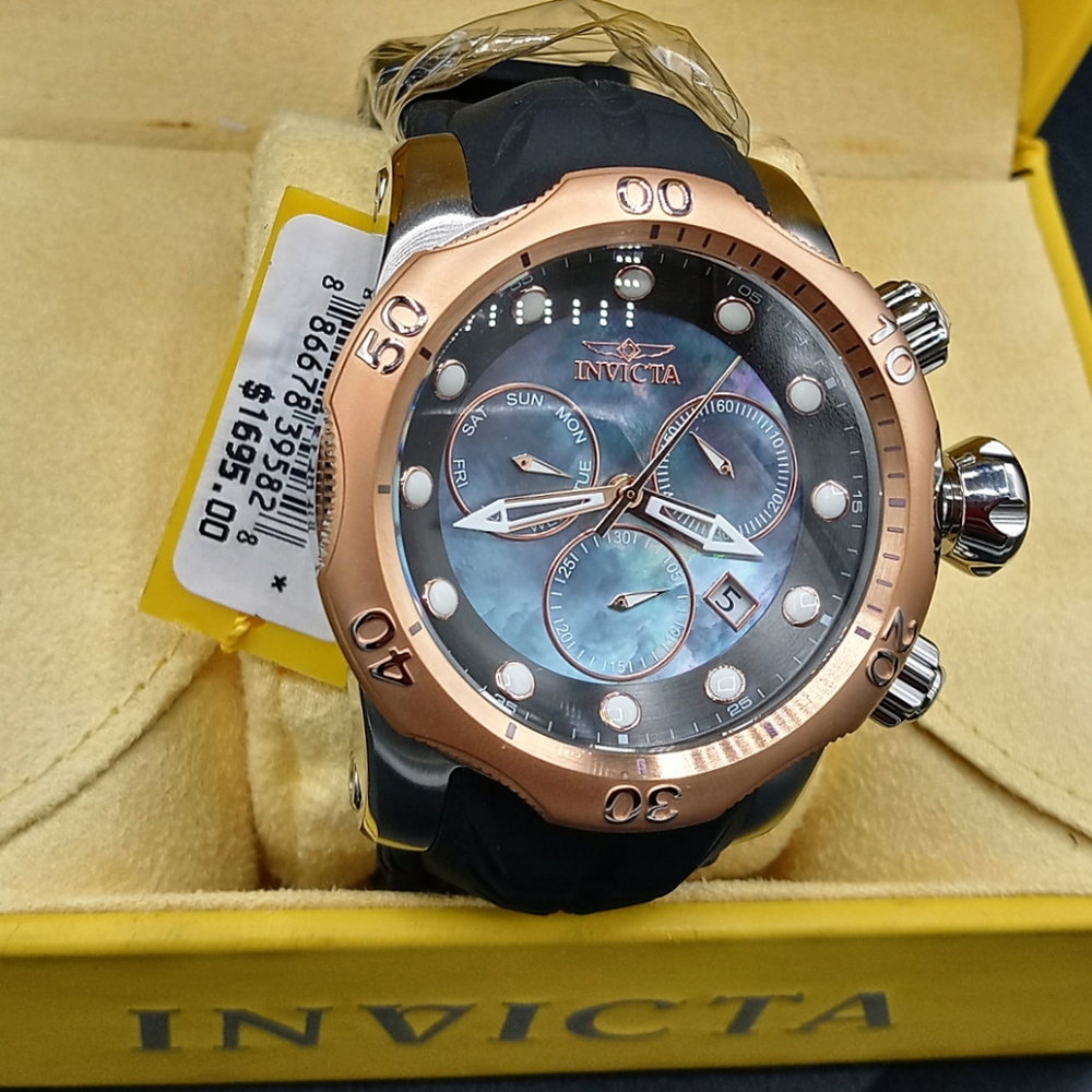 FIRM PRICE-Invicta NEW INVICTA VENOM CHRONOGRAPH MEN'S WATCH.